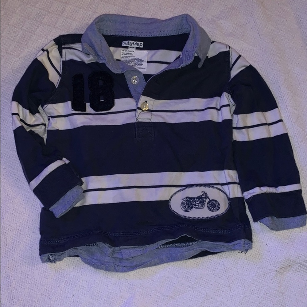 Excellent cond. 18-24M long sleeve shirts - Picture 2 of 8